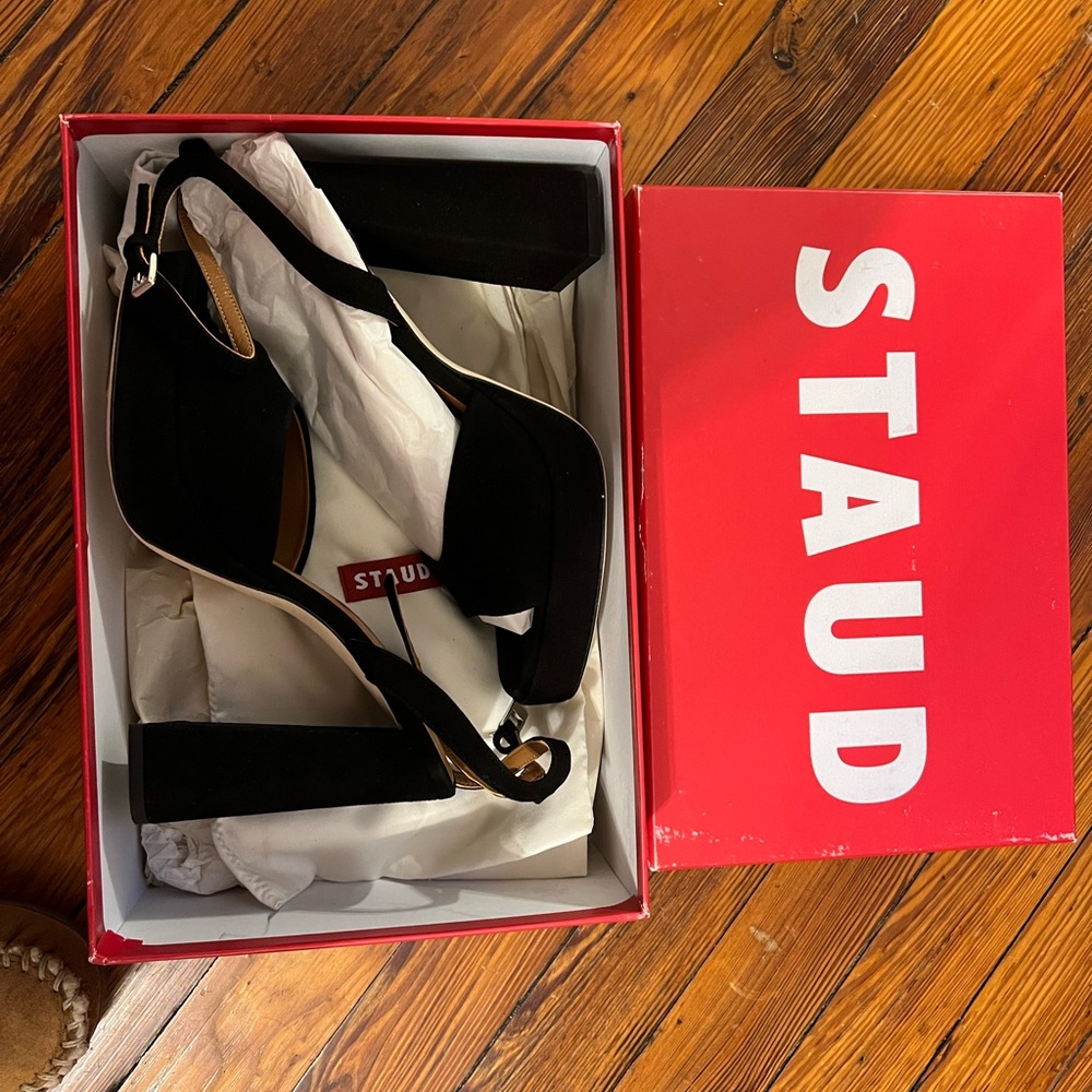 STAUD Black Solange Platform